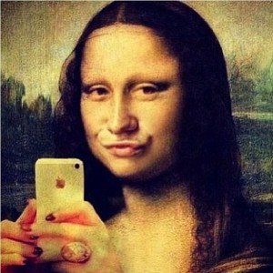 If Mona Lisa had an Instagram...